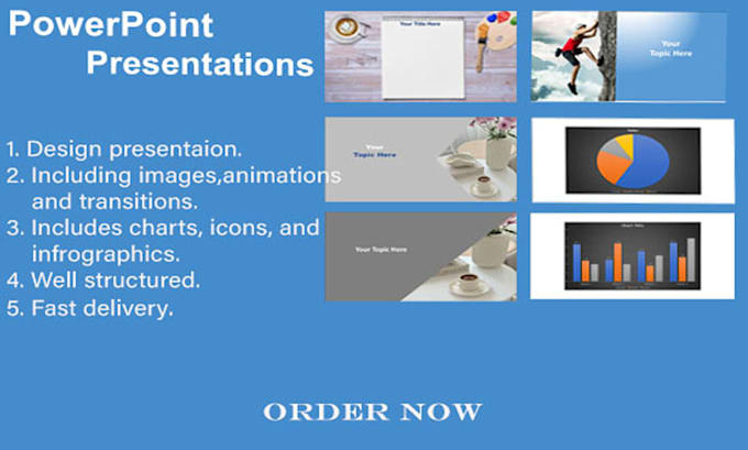 create professional presentation slides design