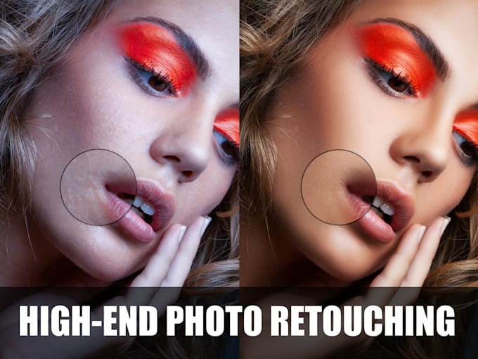do high end beauty retouching and editing for portraits