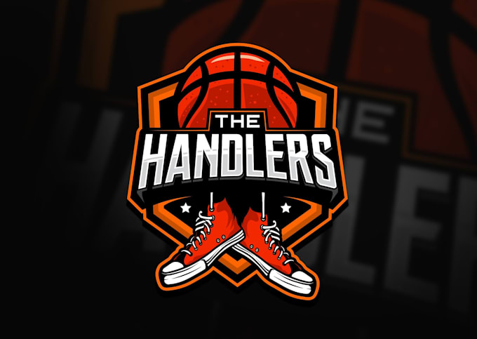 design a modern premium custom basketball team logo