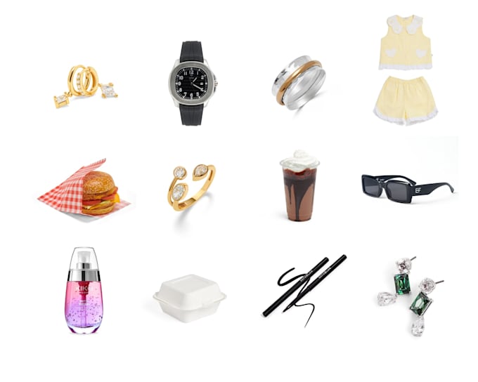 shoot any product photography in high quality on white