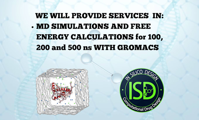 do MD simulations and free energy calculations