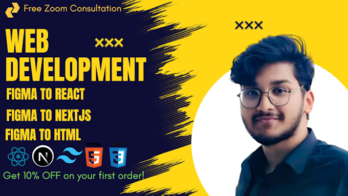 be your professional front end web developer and responsive website designer