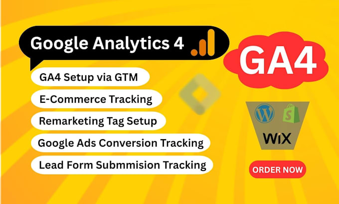 setup google analytics, ecommerce, conversion, and server side tracking