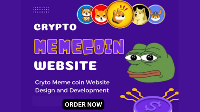 create a memecoin website, solana meme coin website