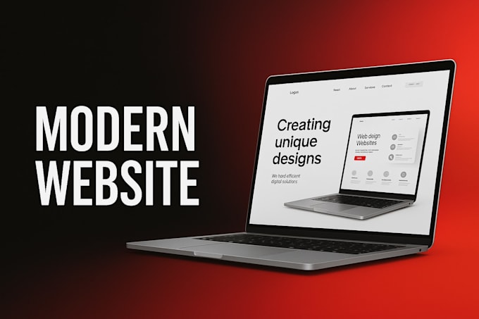 create a modern website on wordpress nextjs or tilda