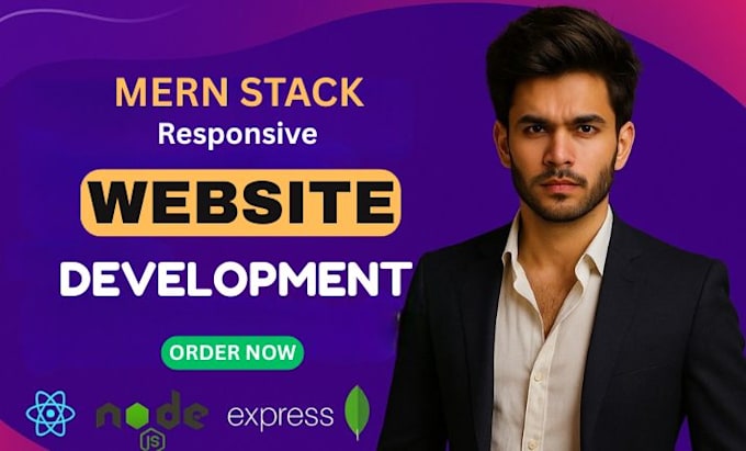build or redesign websites, website development as a full stack mern developer