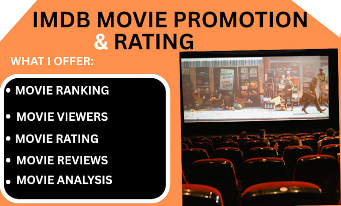 Imdb movie promotion and boost your films visibility by Isabella02041 ...