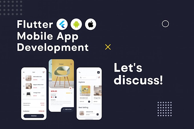 do android and ios development using flutter flutterflow as flutter developer