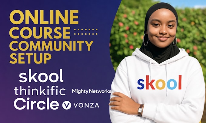 setup skool online community skool credit repair skool course setup skool manage