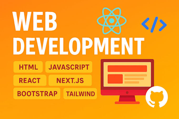 do your front end web developer using react and next js
