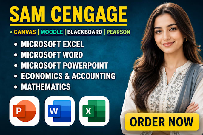 do your sam cengage and ms office projects