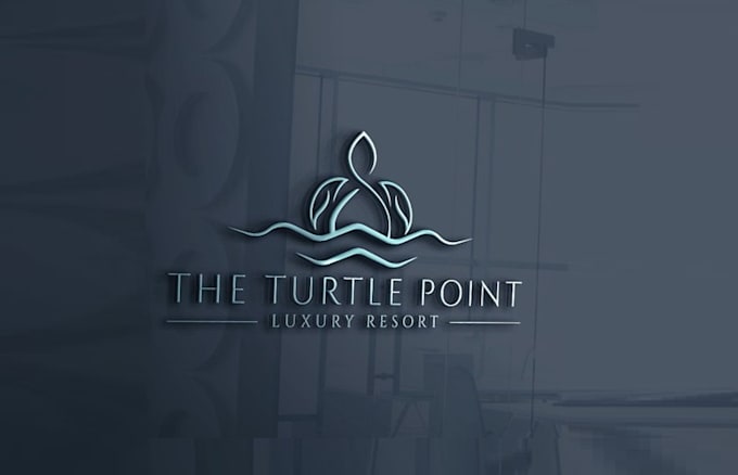 design unique resort luxury hotel logo