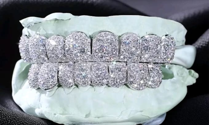 create custom 3d jewelry cad design, ring, pendant, diamond grillz, bracelet