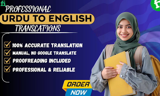 provide urdu to english translation and proofreading services