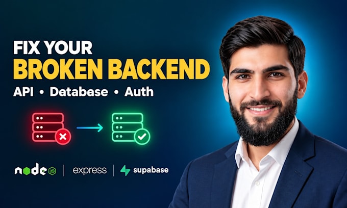 fix your ai generated backend API and database