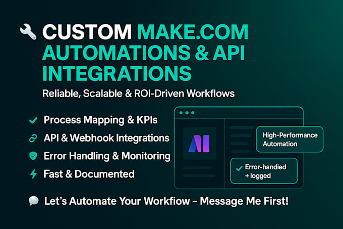 build automations for ecom, saas and agencies