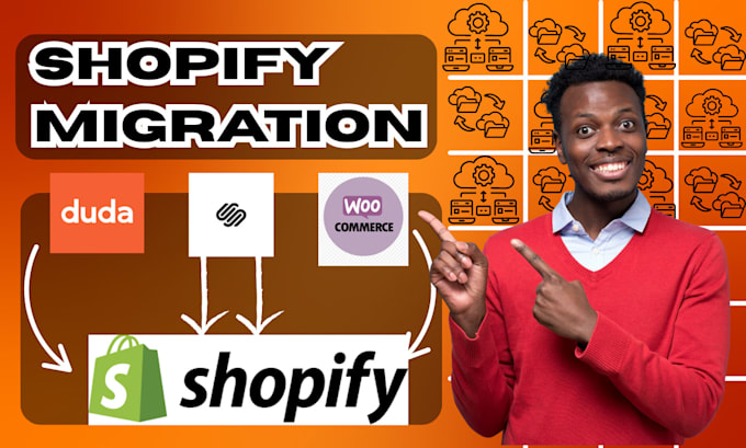 migrate squarespace wix duda jimdo to shopify clone zenfolio website migration
