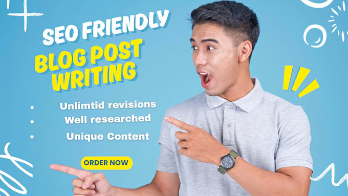 write unique blog posts and articles
