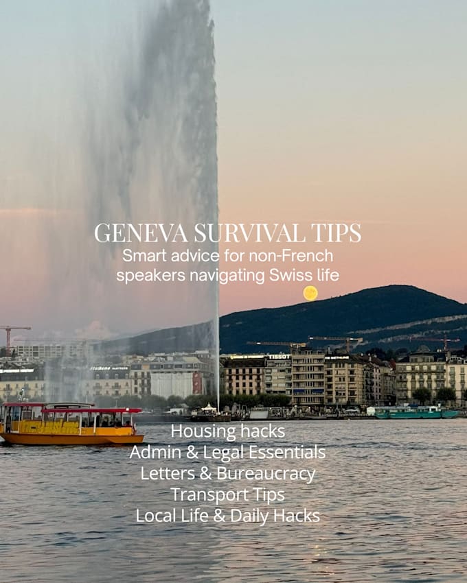give 1 practical advice for expats in geneva for 5 chf