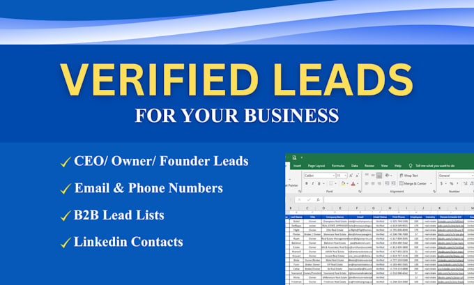 do b2b lead generation, targeted email list building, prospect list building