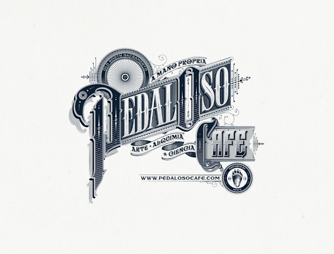 design a vintage, handwritten, or script typography logo