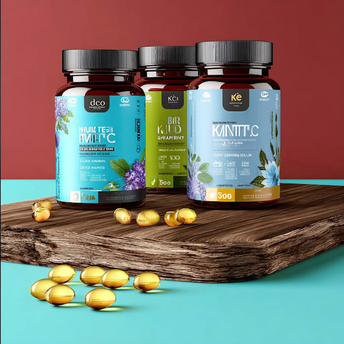do product label design and supplement label design