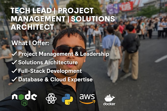 be your software tech lead and project manager