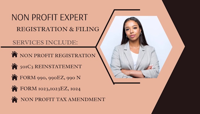 prepare and e file 501c3 non profit tax 990, 990ez, 1023ez, 1023, 1024