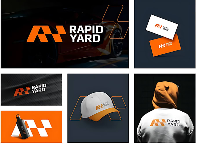 create premium 3d style automotive logo