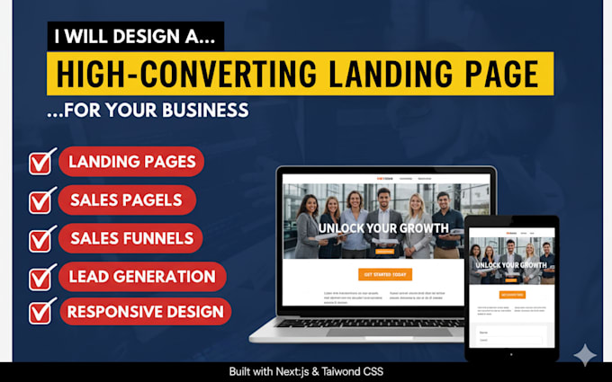 build a highconverting landing page for lead generation