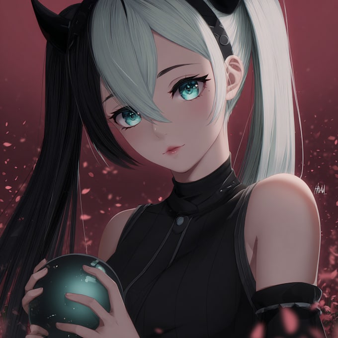 draw premium anime fan art with custom backgrounds