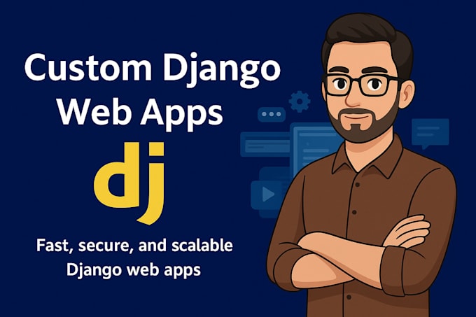 develop django web applications using python