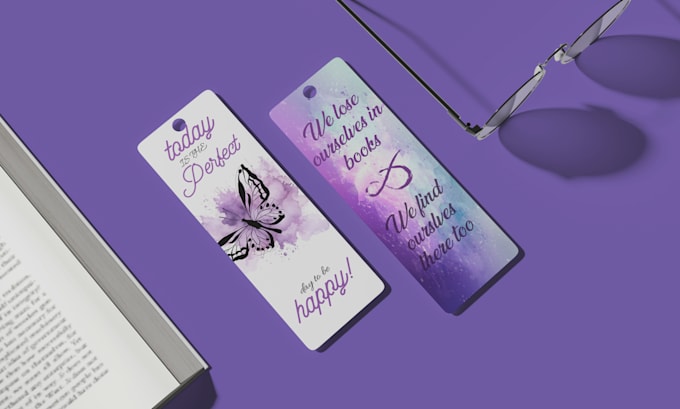 do creative bookmarks and rack card designs