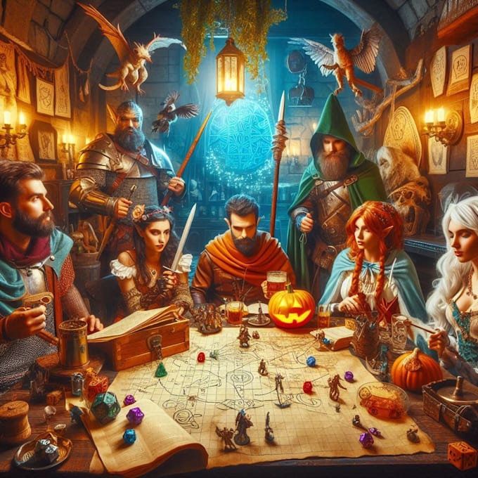Make an character illustration for dnd fanart game by Pirydos | Fiverr