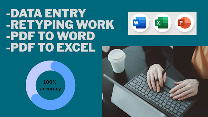 do data entry, typing and copy paste services