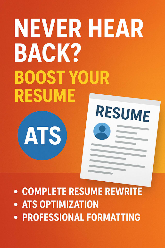 write cv, resume, cover letter, optimize linkedin