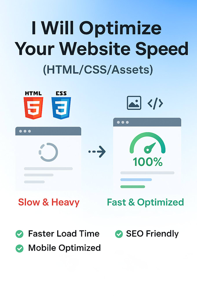 do website speed and frontend tuning