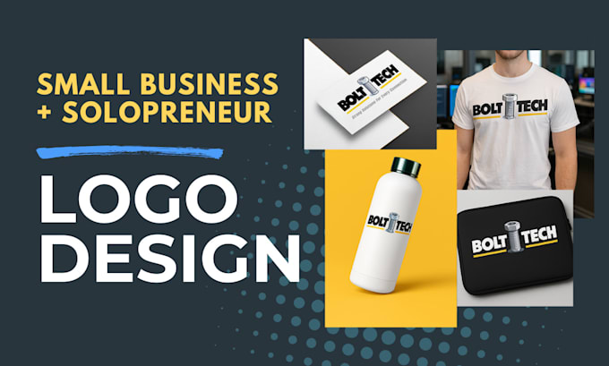 design a professional logo for small businesses and startups
