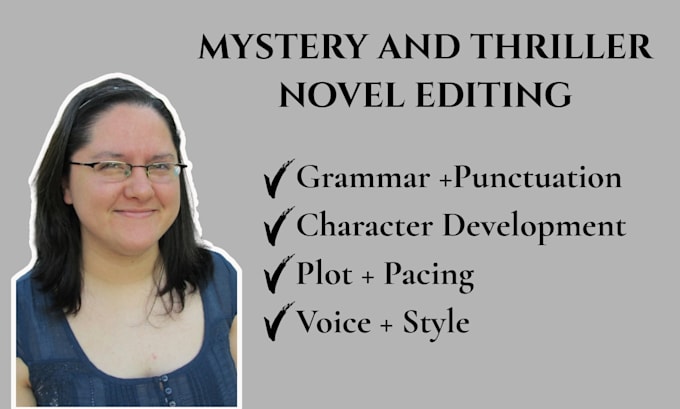 edit your mystery and thriller novel