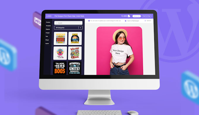build custom print on demand website using lumise