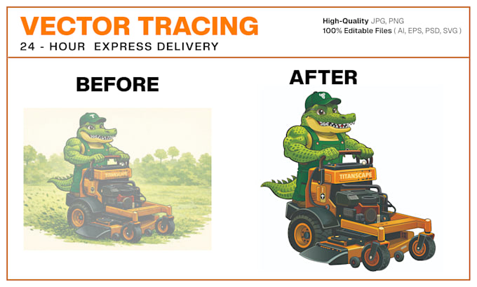 do vectorize, redraw, convert, recreate your raster logo