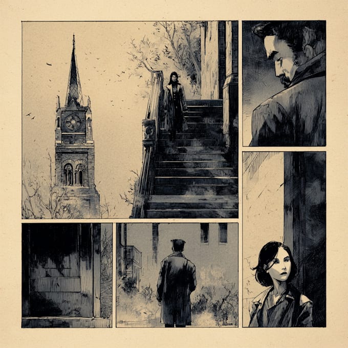 draw a comic page for you