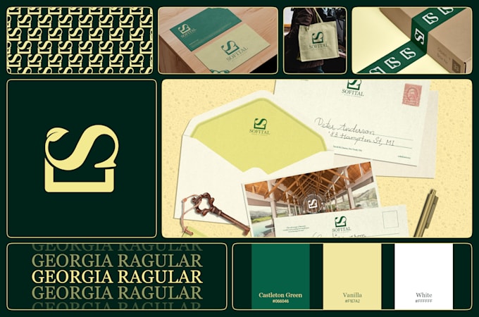 make modern restaurants, hotel and resort logo design