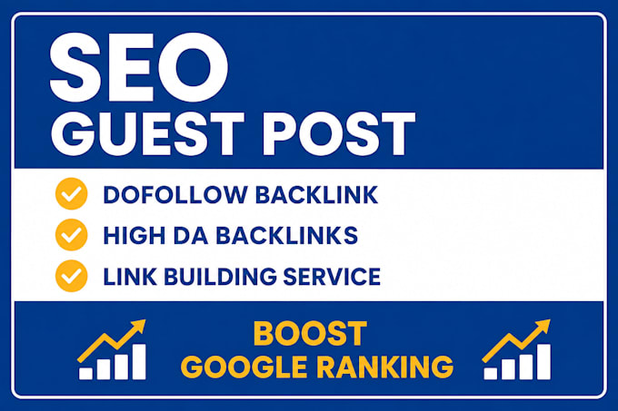 publish SEO guest post with high authority dofollow backlink