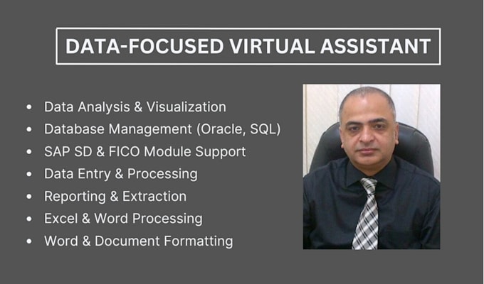 be your data focused virtual assistant