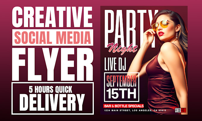 design a creative flyer that stand out