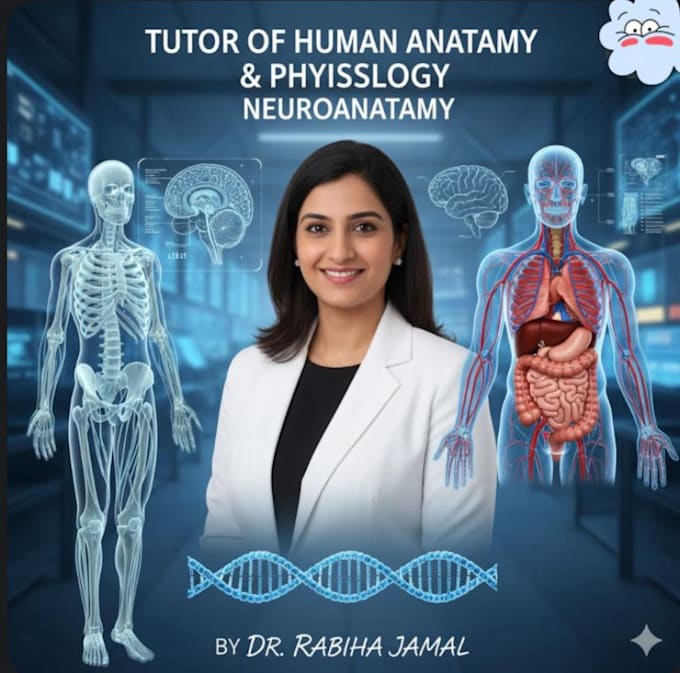 teach u human anatomy,physiology,neuroanatomy