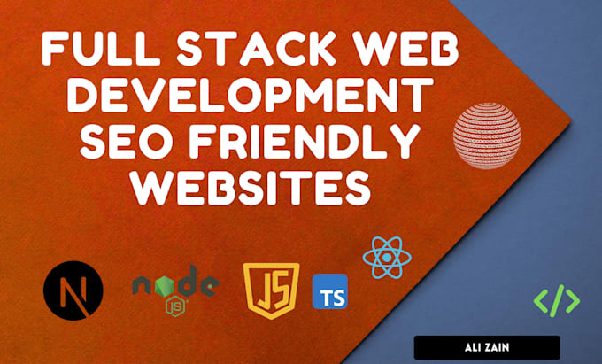 be your web developer for full stack website design