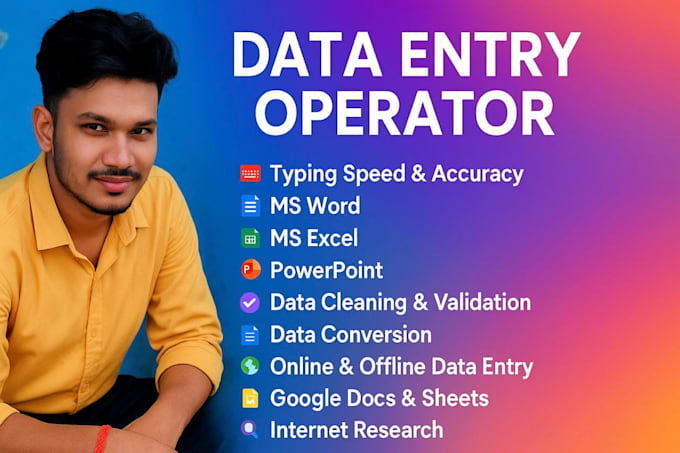 do data entry work