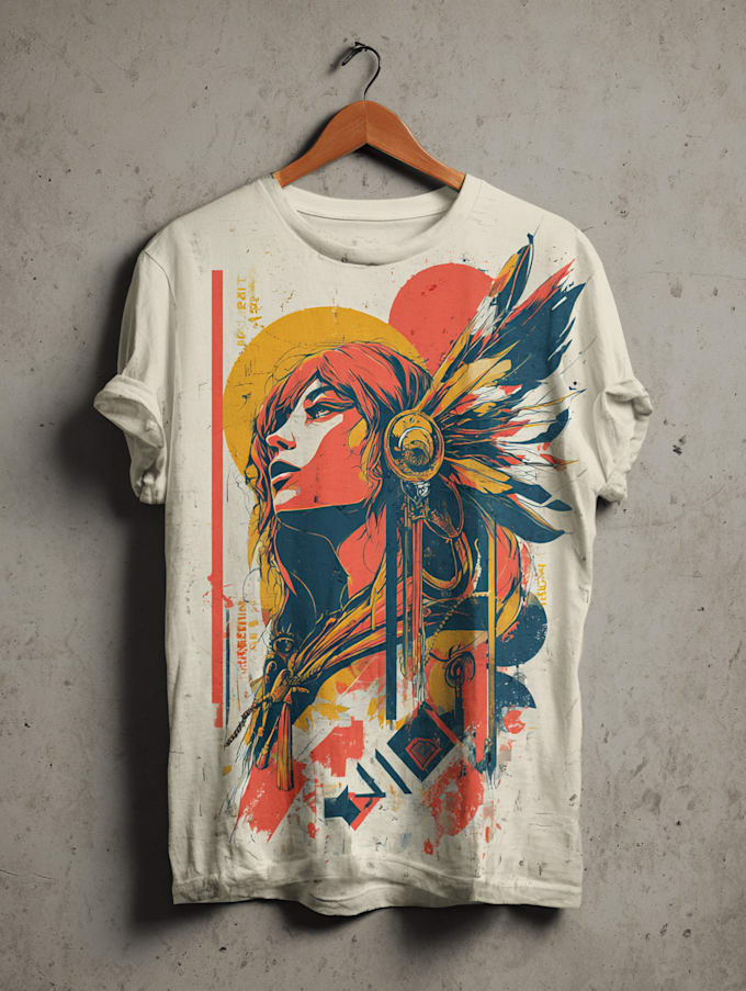 do  a t shirt design